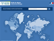 Tablet Screenshot of guide-depart.cnmss.fr